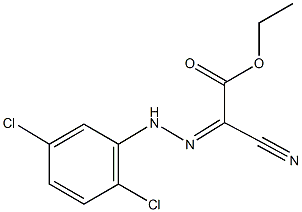 ethyl cyano[(2,5-dichlorophenyl)hydrazono]acetate 结构式