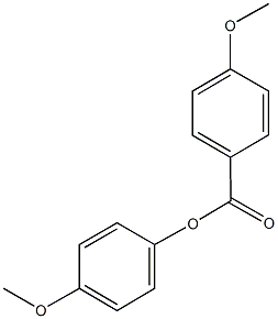 4-methoxyphenyl 4-methoxybenzoate 结构式