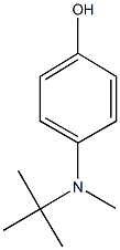 4-[tert-butyl(methyl)amino]phenol 结构式
