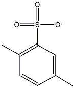 2,5-dimethylbenzenesulfonate 结构式