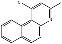 1-chloro-3-methylbenzo[f]quinoline 结构式