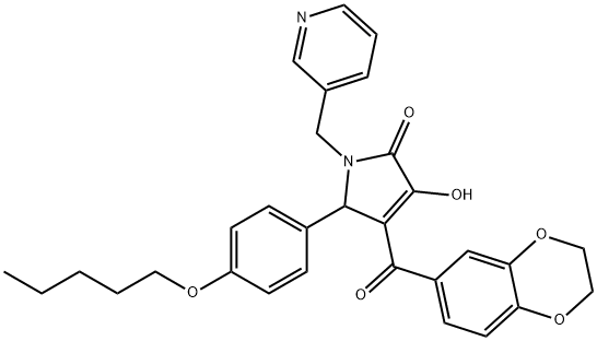 化合物 ZINC08383544 结构式