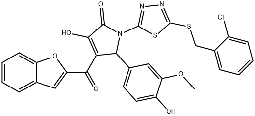 化合物 ANTIBACTERIAL AGENT 64 结构式