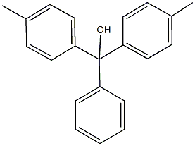 bis(4-methylphenyl)(phenyl)methanol 结构式