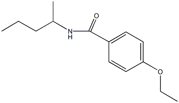 4-ethoxy-N-(1-methylbutyl)benzamide 结构式