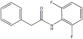 N-(2,6-difluorophenyl)-2-phenylacetamide 结构式