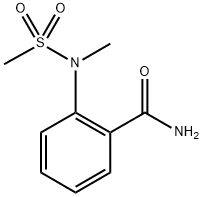 2-[methyl(methylsulfonyl)amino]benzamide 结构式