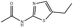 N-(5-ethyl-1,3-thiazol-2-yl)acetamide 结构式