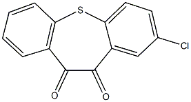 2-chlorodibenzo[b,f]thiepine-10,11-dione 结构式