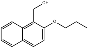 (2-propoxy-1-naphthyl)methanol 结构式