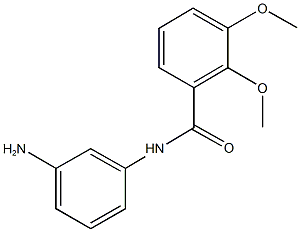 N-(3-aminophenyl)-2,3-dimethoxybenzamide 结构式