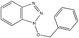 1-(benzyloxy)-1H-1,2,3-benzotriazole 结构式