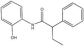 N-(2-hydroxyphenyl)-2-phenylbutanamide 结构式