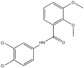 N-(3,4-dichlorophenyl)-2,3-dimethoxybenzamide 结构式