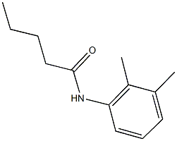 N-(2,3-dimethylphenyl)pentanamide 结构式