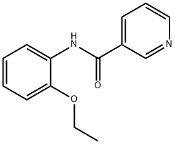 N-(2-ethoxyphenyl)nicotinamide 结构式