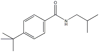 4-tert-butyl-N-isobutylbenzamide 结构式