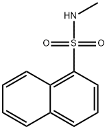 N-甲基萘-1-磺酰胺 结构式