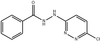 N'-(6-chloro-3-pyridazinyl)benzohydrazide 结构式