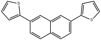 2-[7-(2-thienyl)-2-naphthyl]thiophene 结构式