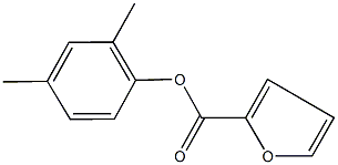 2,4-dimethylphenyl 2-furoate 结构式