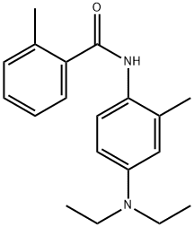 N-[4-(diethylamino)-2-methylphenyl]-2-methylbenzamide 结构式