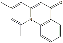 1,3-dimethyl-6H-pyrido[1,2-a]quinolin-6-one 结构式