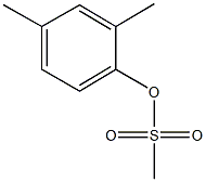 2,4-dimethylphenyl methanesulfonate 结构式