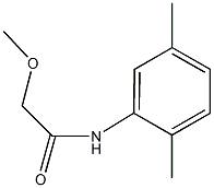 N-(2,5-dimethylphenyl)-2-methoxyacetamide 结构式