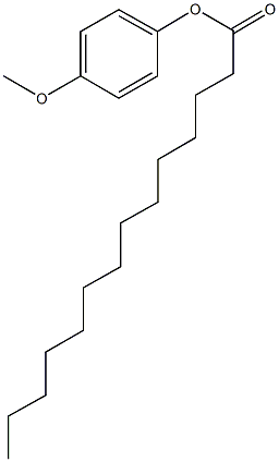 4-methoxyphenyl myristate 结构式