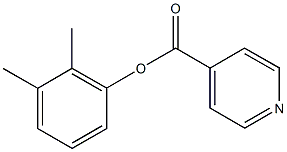 2,3-dimethylphenyl isonicotinate 结构式