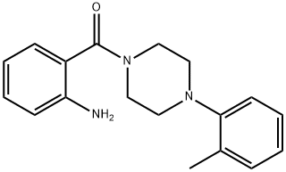 2-{[4-(2-methylphenyl)-1-piperazinyl]carbonyl}phenylamine 结构式