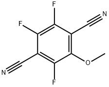 2,3,5-trifluoro-6-methoxyterephthalonitrile 结构式