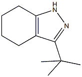 3-tert-butyl-4,5,6,7-tetrahydro-1H-indazole 结构式