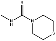 N-methyl-4-thiomorpholinecarbothioamide 结构式