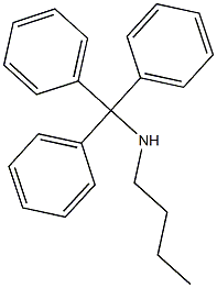 N-butyl-N-tritylamine 结构式