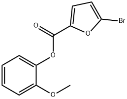 2-methoxyphenyl 5-bromo-2-furoate 结构式