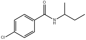 N-(sec-butyl)-4-chlorobenzamide 结构式