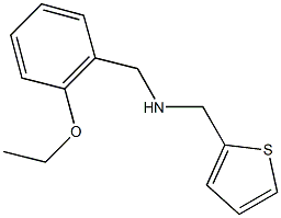 N-(2-ethoxybenzyl)-N-(2-thienylmethyl)amine 结构式