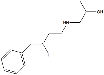 1-{[2-(benzylamino)ethyl]amino}-2-propanol 结构式