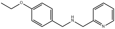 N-(4-ethoxybenzyl)-N-(2-pyridinylmethyl)amine 结构式