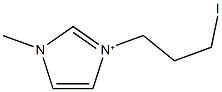 3-(3-iodopropyl)-1-methyl-1H-imidazol-3-ium 结构式