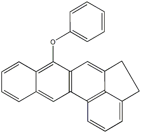 4,5-dihydrobenzo[k]acephenanthrylen-7-yl phenyl ether 结构式