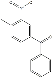 {3-nitro-4-methylphenyl}(phenyl)methanone 结构式