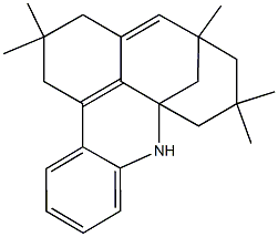 3,3,5,9,9-pentamethyl-18-azapentacyclo[9.7.1.1~1,5~.0~7,19~.0~12,17~]icosa-6,11(19),12,14,16-pentaene 结构式