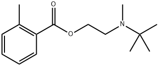 2-[tert-butyl(methyl)amino]ethyl 2-methylbenzoate 结构式