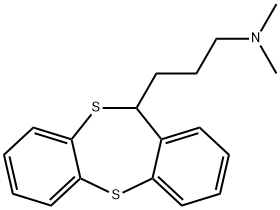 N-[3-(11H-dibenzo[b,e][1,4]dithiepin-11-yl)propyl]-N,N-dimethylamine 结构式