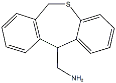 6,11-dihydrodibenzo[b,e]thiepin-11-ylmethylamine 结构式