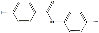 4-iodo-N-(4-methylphenyl)benzamide 结构式