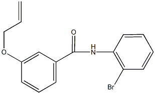 3-(allyloxy)-N-(2-bromophenyl)benzamide 结构式